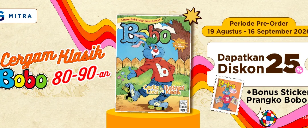 Pre Order Majalah Bobo Edisi Cergam Klasik Bobo