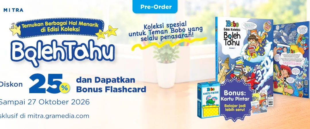 Pre Order Majalah Bobo Edisi Koleksi Boleh Tahu 1